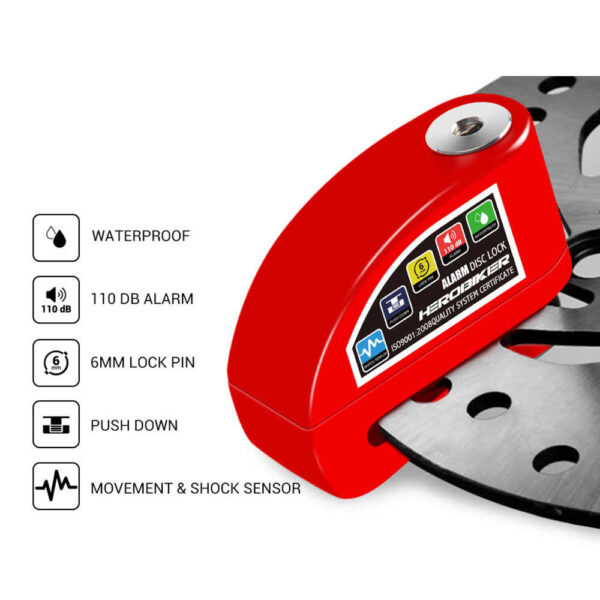 Serrure alarm mouvement